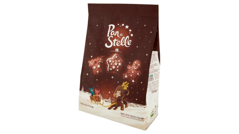 Pan Di Stelle Biscotto Al Cacao Nocciole E Latte Fresco 100% Italiano 700g