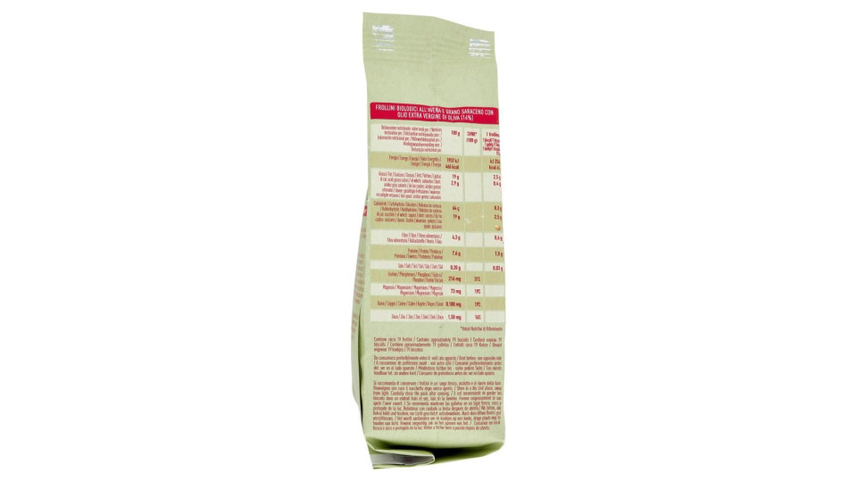 Alce Nero Frollini Avena E Grano Saraceno 250 G