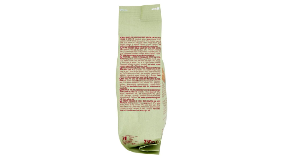 Alce Nero Frollini Avena E Grano Saraceno 250 G