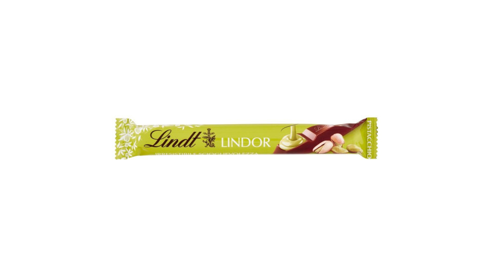 Lindt Lindor Snack Cioccolato Al Latte Pistacchio 38 G