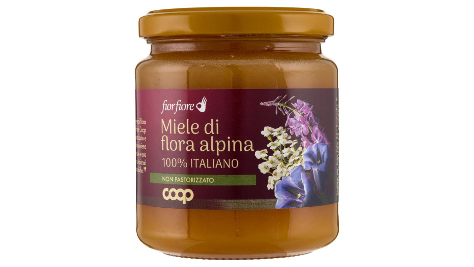 Miele Di Flora Alpina 100% Italiano 400 G