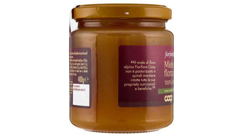 Miele Di Flora Alpina 100% Italiano 400 G