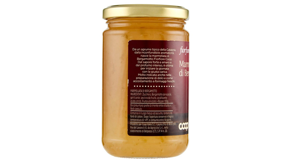 Marmellata Di Bergamotto 360 G