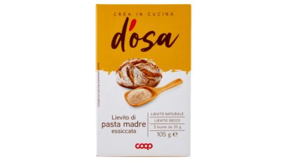 Lievito Di Pasta Madre Essiccata 3 X 35 G