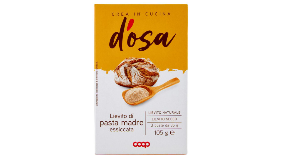 Lievito Di Pasta Madre Essiccata 3 X 35 G