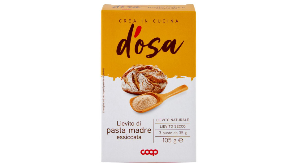 Lievito Di Pasta Madre Essiccata 3 X 35 G