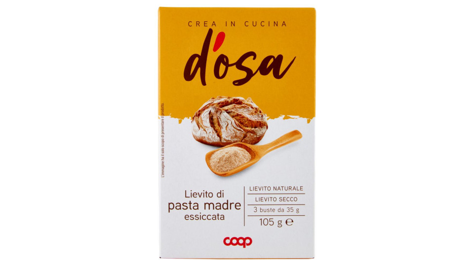Lievito Di Pasta Madre Essiccata 3 X 35 G
