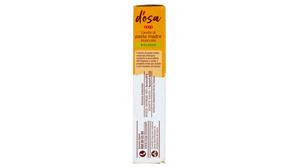 Lievito Di Pasta Madre Essiccata Biologico 3 X 20 G
