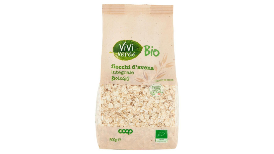 Fiocchi D'avena Integrale Biologici 500 G