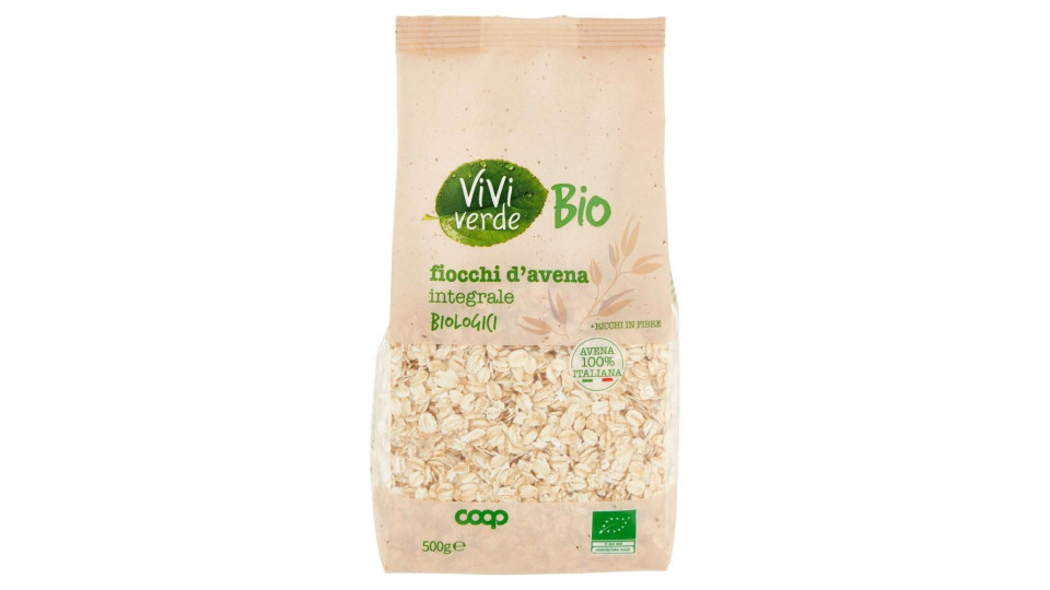 Fiocchi D'avena Integrale Biologici 500 G