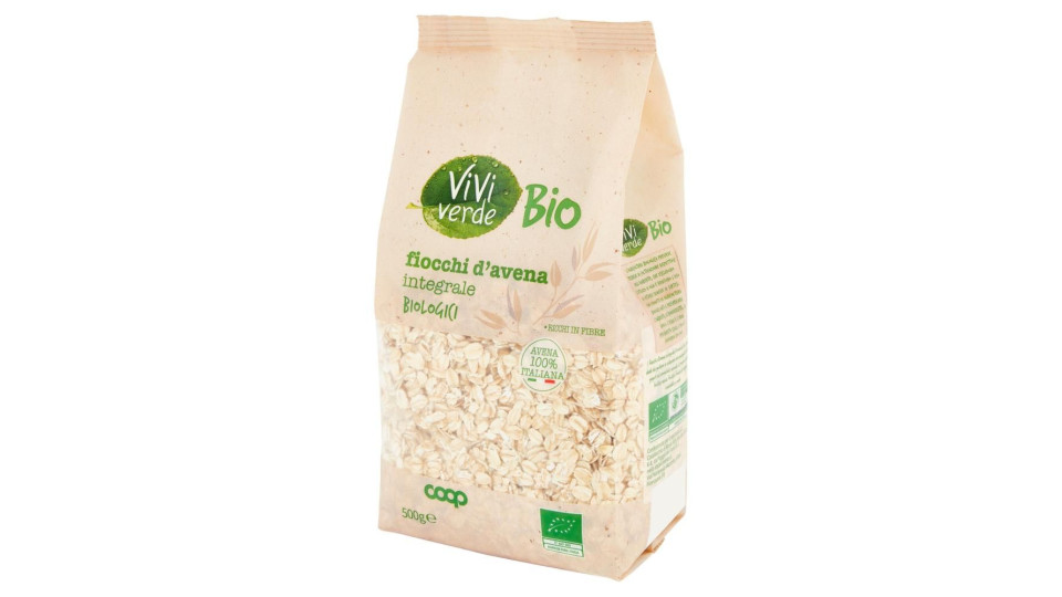 Fiocchi D'avena Integrale Biologici 500 G