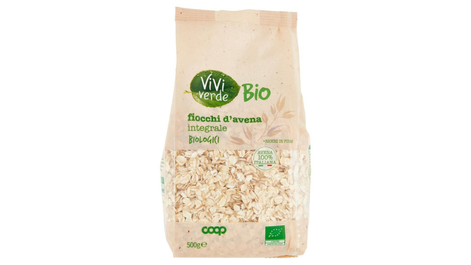Fiocchi D'avena Integrale Biologici 500 G