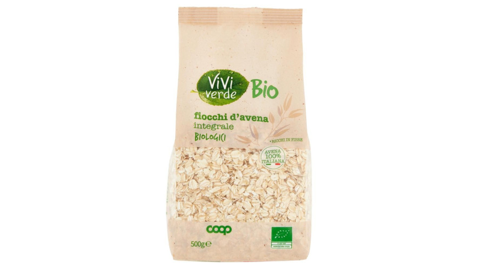 Fiocchi D'avena Integrale Biologici 500 G