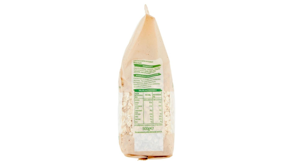 Fiocchi D'avena Integrale Biologici 500 G