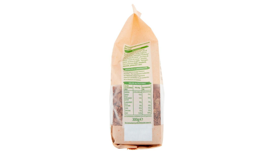 Flakes Di Farro E Cioccolato Integrali Biologici 300 G