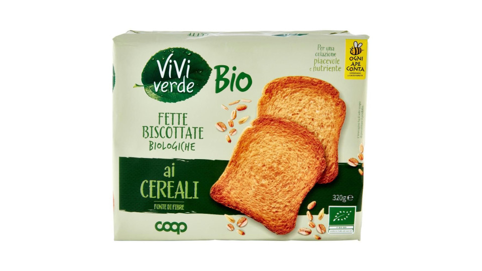 Fette Biscottate Biologiche Ai Cereali 320 G