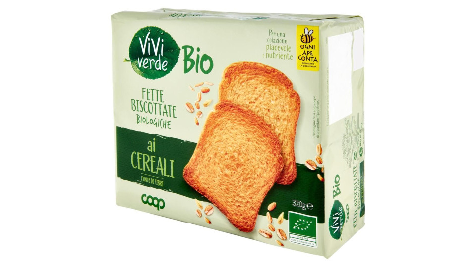 Fette Biscottate Biologiche Ai Cereali 320 G
