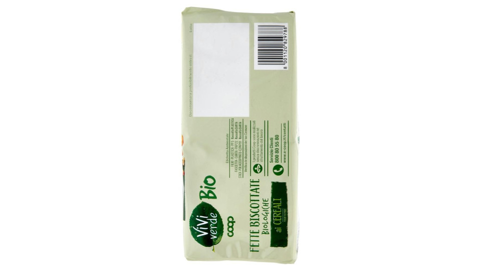Fette Biscottate Biologiche Ai Cereali 320 G
