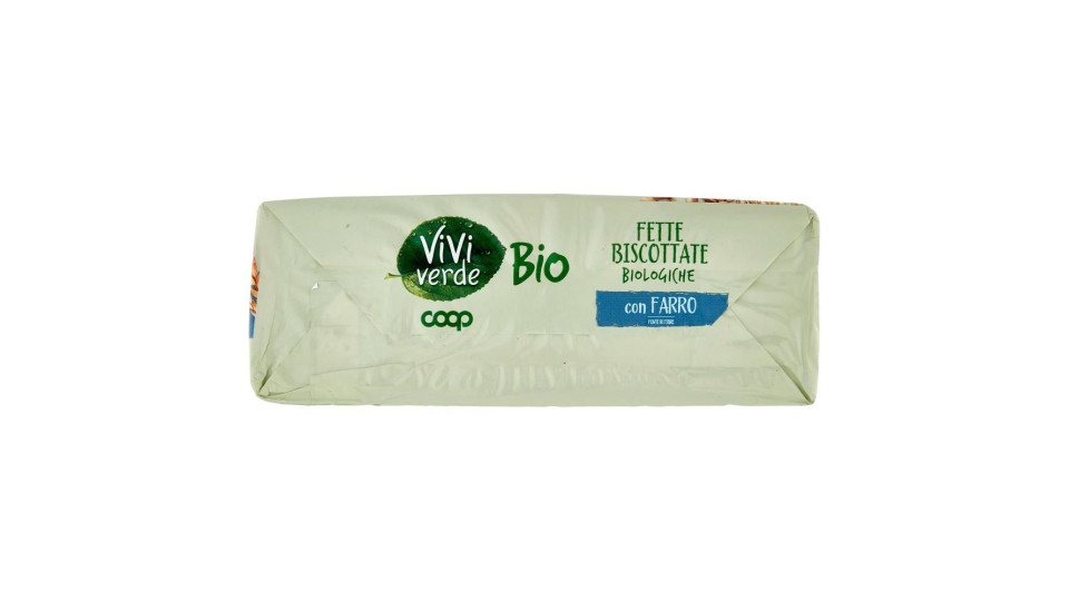 Fette Biscottate Biologiche Con Farro 320 G