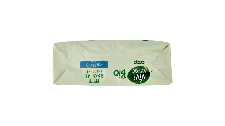 Fette Biscottate Biologiche Con Farro 320 G