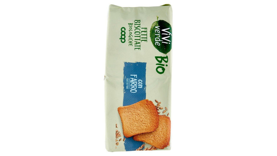 Fette Biscottate Biologiche Con Farro 320 G