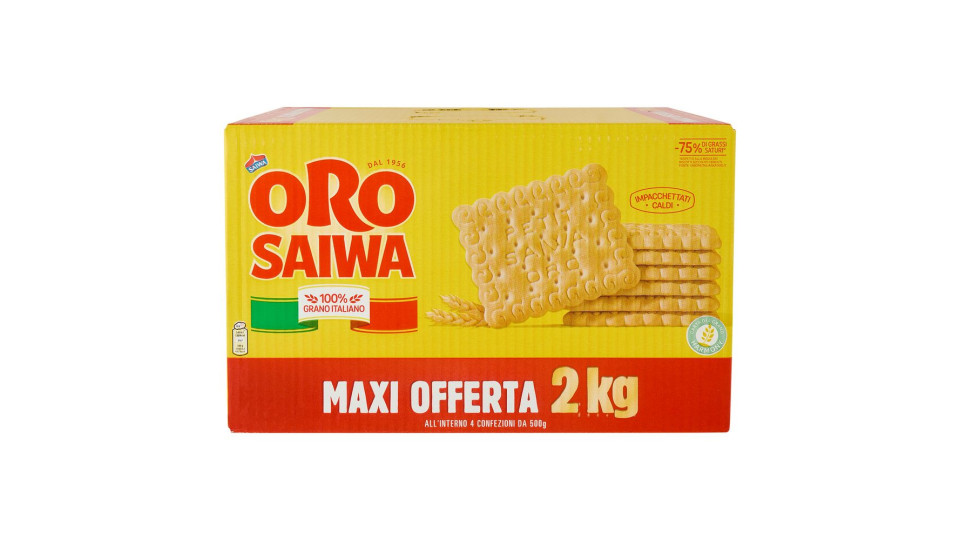 Oro Saiwa Biscotti Secchi Classici - 500 G