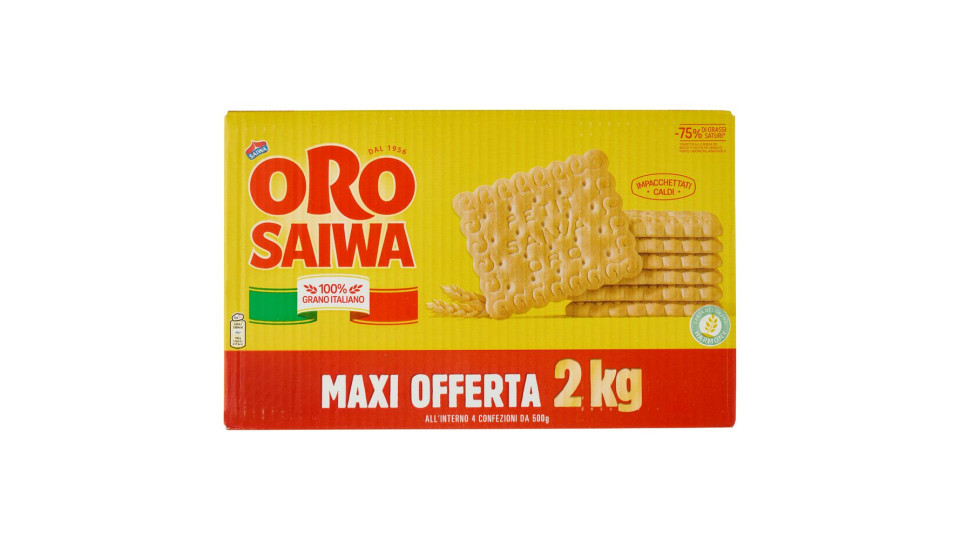 Oro Saiwa Biscotti Secchi Classici - 500 G