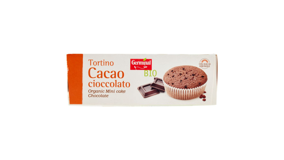 Germinal Bio Tortino Cacao Cioccolato 4 X 45 G
