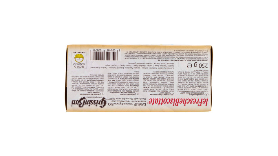 Grissinbon Lefreschebiscottate Integrali Bio 250 G