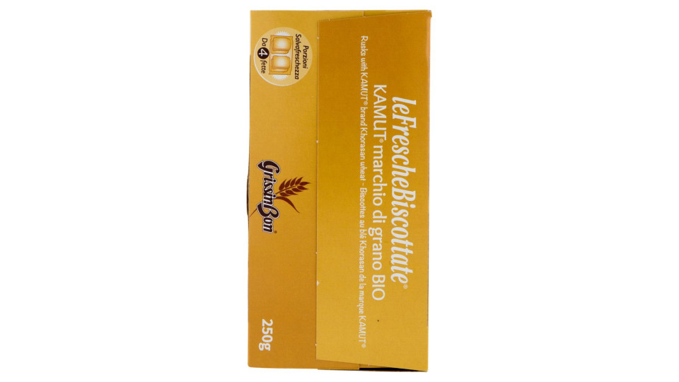 Grissinbon Lefreschebiscottate Integrali Bio 250 G
