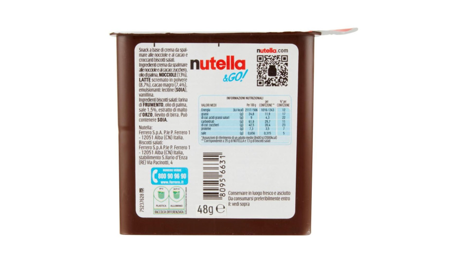 Nutella & Go! 48 G