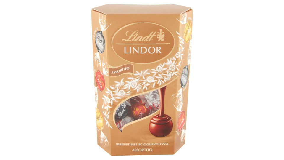 Lindt Cioccolatini Lindor Cioccolatini Fondenti Scatola 70% 200 G