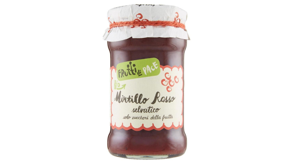 Frutti Di Pace Bio Mirtillo Rosso Selvatico 340 G