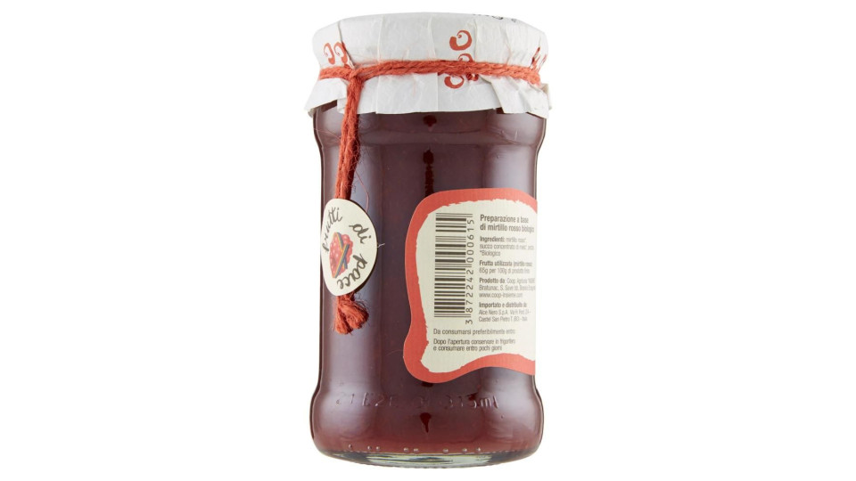 Frutti Di Pace Bio Mirtillo Rosso Selvatico 340 G
