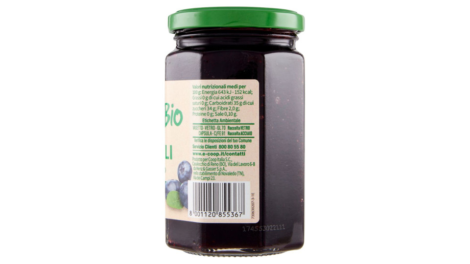Mirtilli Biologico 330 G