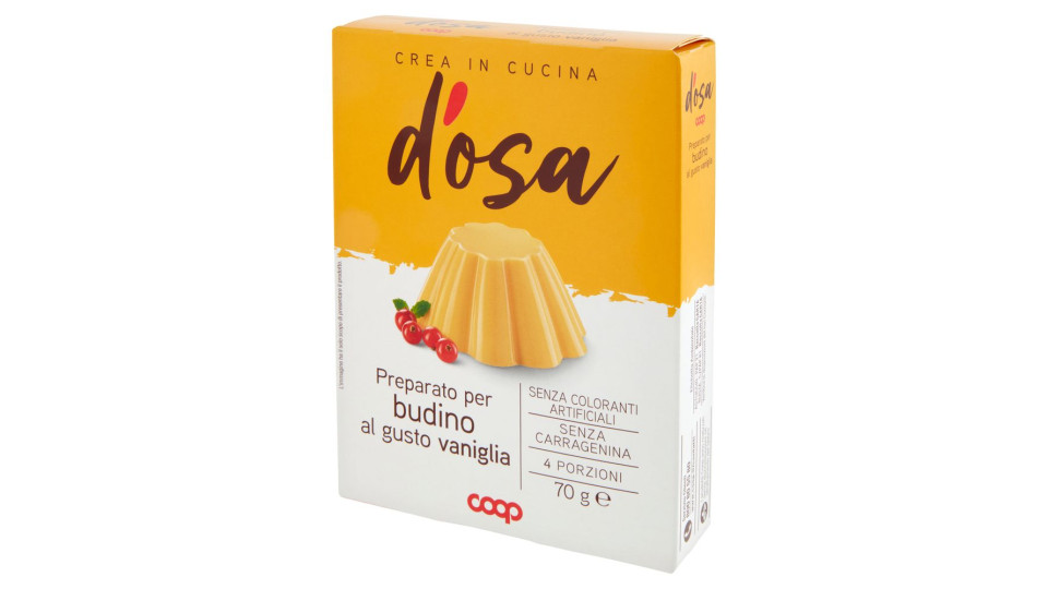 Preparato Per Budino Al Gusto Vaniglia 70 G