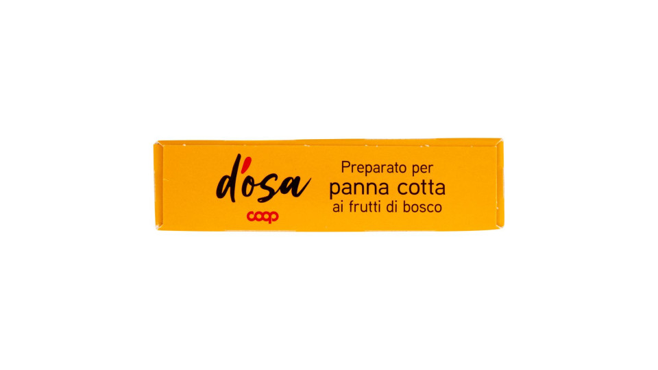 Preparato Per Panna Cotta Ai Frutti Di Bosco 107 G