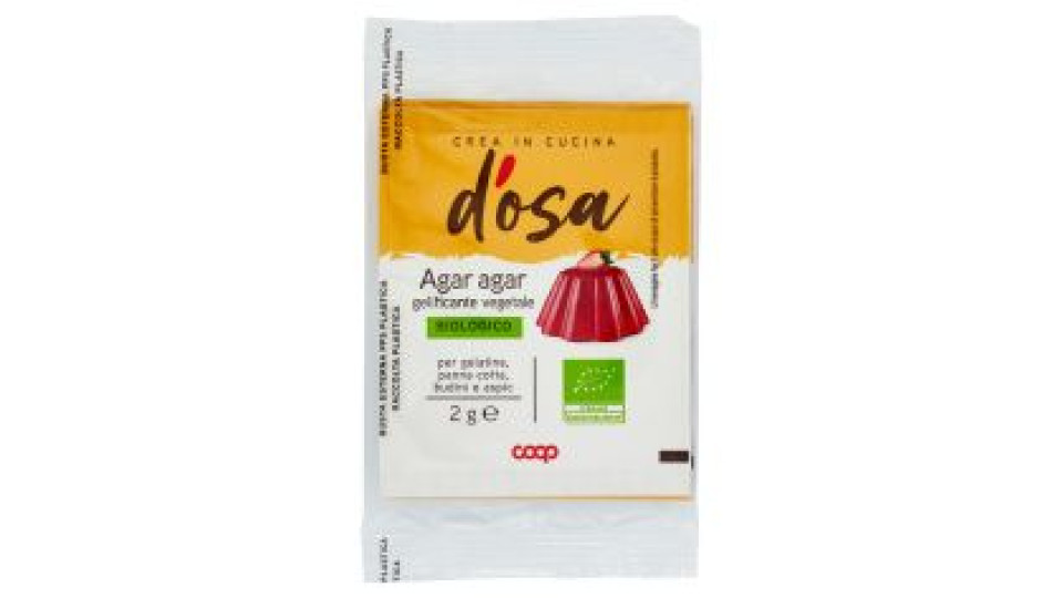Agar Agar Gelificante Vegetale Biologico 3 X 2 G