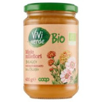 Miele Millefiori Biologico 100% Italiano 400 G