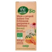 Miele E Propoli Italiani Con Echinacea Purpurea E Sambuco Biologici 10 Bustine Monodose 100 G