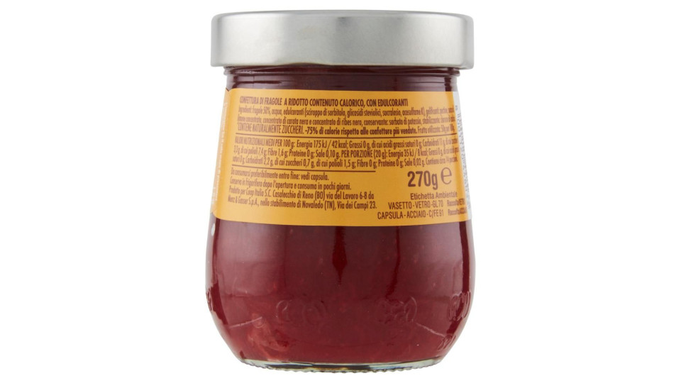Senza Zuccheri Aggiunti* Fragole Light 270 G
