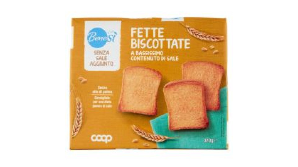 Senza Sale Aggiunto Fette Biscottate A Bassissimo Contenuto Di Sale 320 G