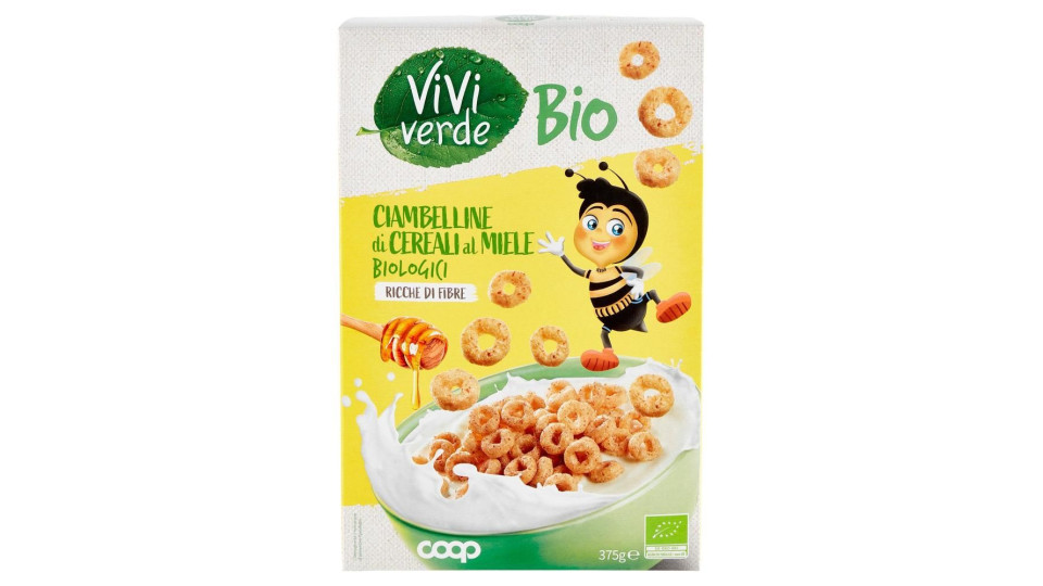 Ciambelline Di Cereali Al Miele Biologici 375 G