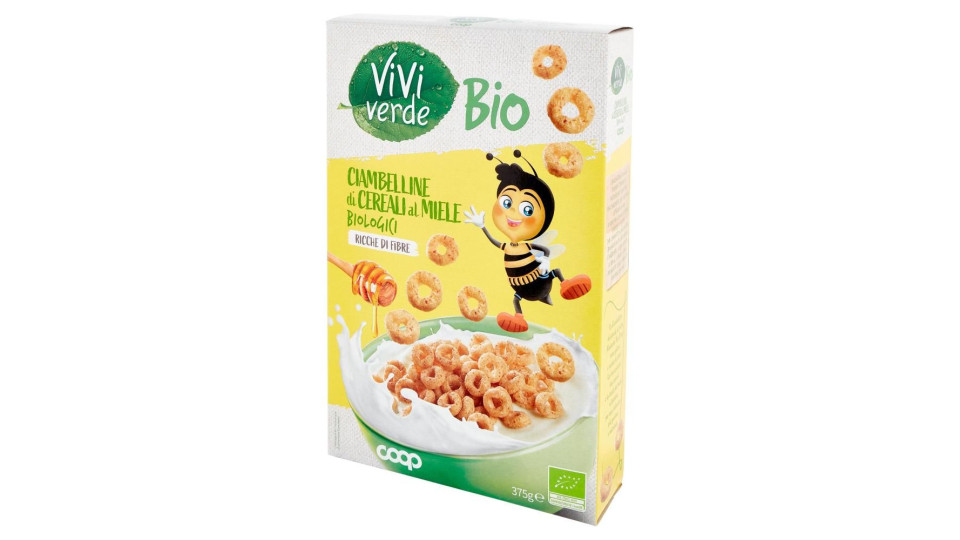 Ciambelline Di Cereali Al Miele Biologici 375 G