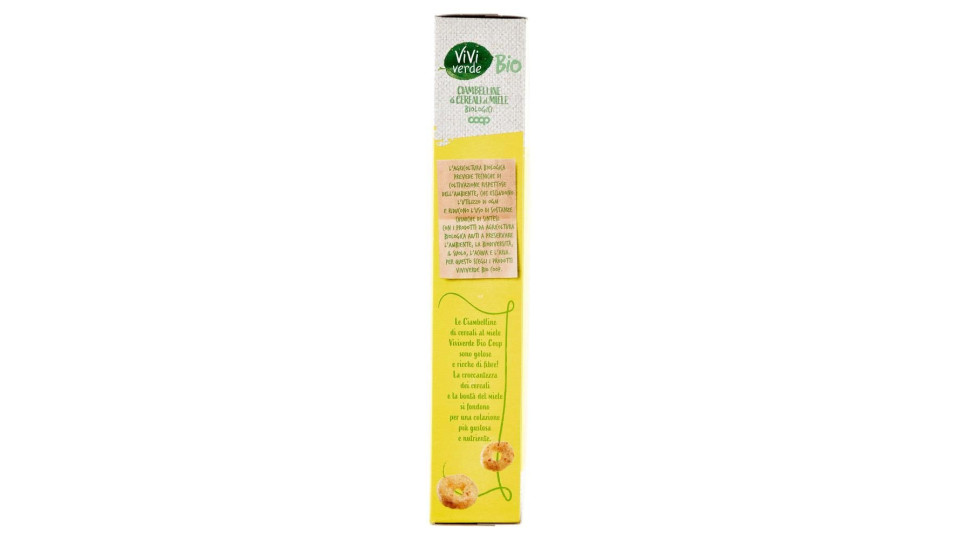 Ciambelline Di Cereali Al Miele Biologici 375 G