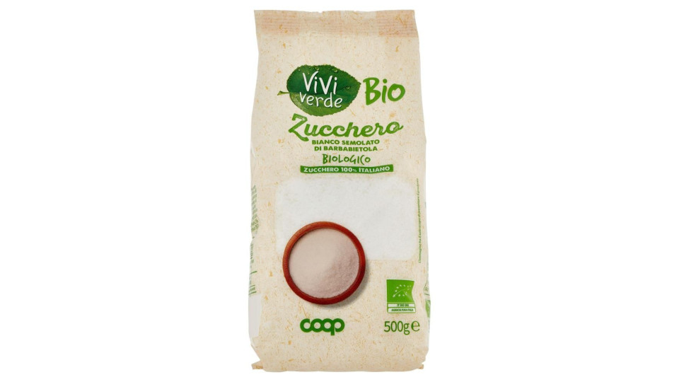 Zucchero Bianco Semolato Di Barbabietola Biologico 500 G