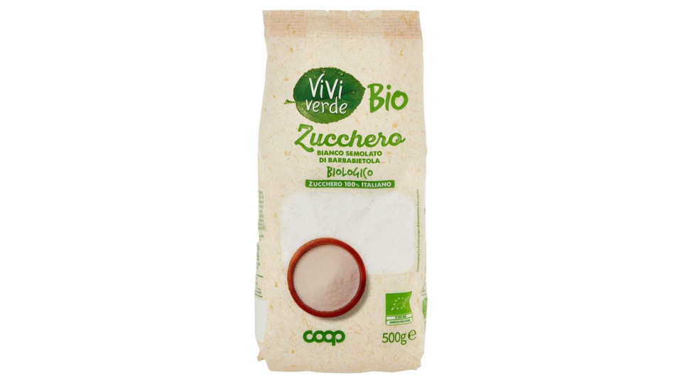 Zucchero Bianco Semolato Di Barbabietola Biologico 500 G