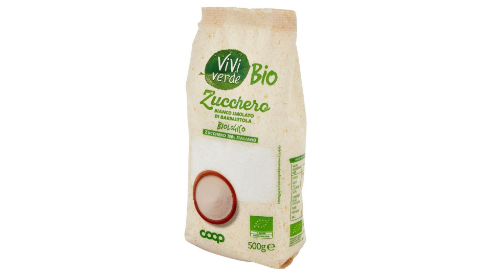 Zucchero Bianco Semolato Di Barbabietola Biologico 500 G