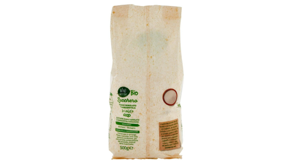 Zucchero Bianco Semolato Di Barbabietola Biologico 500 G