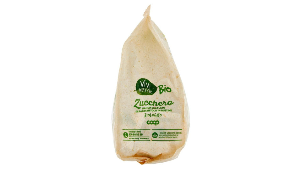 Zucchero Bianco Semolato Di Barbabietola In Bustine Biologico 500 G